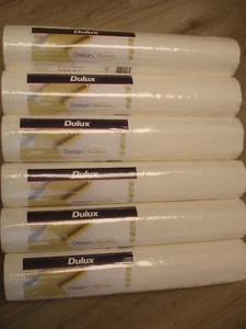 6 X DULUX PAINTABLE WALLPAPER 10.5 m X .520 m CONCRETE/ STUCCO PATTERN - Picture 1 of 5