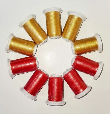 Vardhman Embroidery Threads, Trilobal Polyester 500 Meters (Set of 2 shades) - Image 1 of 3