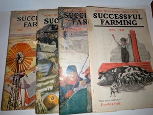 Lot of 4 Successful Farming Magazine 1921-1926 Vintage Farm Life - Picture 1 of 19
