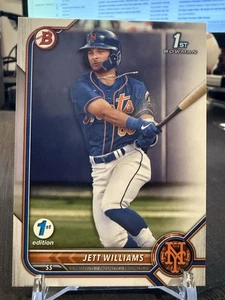 Bowman Draft 2022 primera edición - Jett Williams #BD-190 (RC) - Imagen 1 de 1