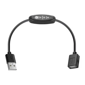 USB Stecker auf Buchse Kabel für Lüfter Drehzahlregelung mit 3 Einstellungen u - Picture 1 of 12
