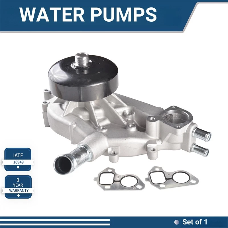 Water Pumps For 05-06 Saab 9-7x 03-06 Isuzu Ascender NPR-HD 04-11 Workhorse W42 Foto 1 de 4