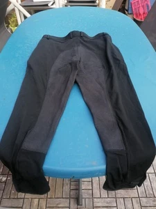 Strapazierfähige Damenreithose mit Ganzlederbesatz, wenig getragen - Bild 1 von 3