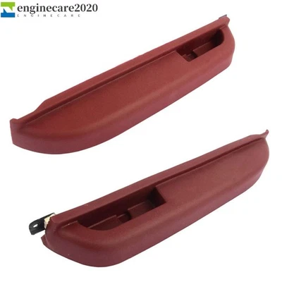 2x Apoyabrazos de puerta delanteros diestros y diestros para Chevy Blazer C/K1500 C/K2500 90-94 GMC Yukon rojo Foto 1 de 4