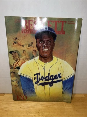 Beckett Béisbol Mensual Jackie Robinson Edición 100 128 páginas Nolan Ryan Foto 1 de 4