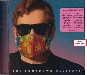 Elton John ELTON JOHN-LOCKDOWN SESSIONS -BONUS TRACK REMIX- (CD) - Picture 1 of 2