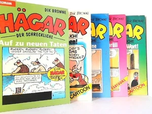 Hägar Der Schreckliche - Hier 5 Bücher! Buch 1: Auf zu neuen Taten. / Buch 2: Gu - Bild 1 von 1