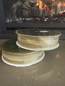2 SWC Wired Premium Ribbon 1.5" x 50 Yards Gold - Picture 1 of 9