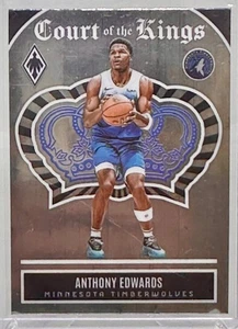 2023-24 ANTHONY EDWARDS Panini Phoenix #25 Court of the Kings (gratis Versand) - Bild 1 von 2