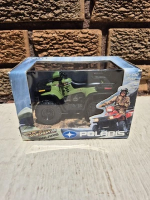 Vehículo todo terreno vintage ERTL Polaris Sportsman 500 2000 metal fundido 4 ruedas verde 1:18 Foto 1 de 4