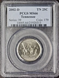 2002-D Tennessee State Quarter - PCGS MS66 - ✪COINGIANTS✪ - Picture 1 of 2