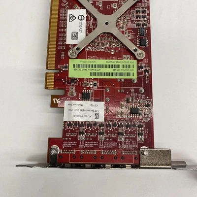 AMD FirePro 2460 512MB PCIe 4x Mini DisplayPort Graphics Card - Image 1 of 4