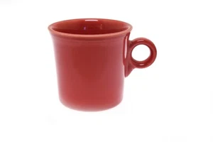 Vintage Fiestaware Fiesta HLC 3.5" Ring Handle Cup Mug Red - Picture 1 of 3