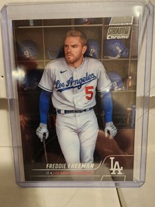 2022 Topps Stadium Club Chrome SP #291 Freddie Freeman Dodgers 