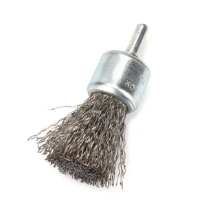 25mm Stainless Steel Wire Brush Drill Polishing Cup Wheel Rotary Tool 6mm Shank - Picture 1 of 7
