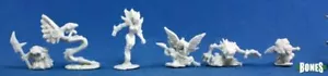 Reaper 77196: Dark Heaven Familiars 2 (6) Bones Plastic Miniature - Picture 1 of 3