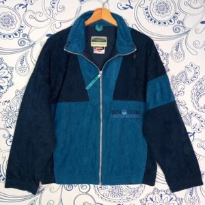 GREAT ESCAPES VTG 90S GETEX ALCANTARA TREKKING MOUNTAIN JACKET ZIPPER GIACCHINO - Bild 1 von 22