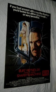 Original BURT REYNOLDS SHARKY'S MACHINE British One Sheet RACHEL WARD - Bild 1 von 2