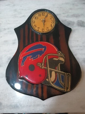 Buffalo Bills Vintage Clock Bill's Mafia Cover