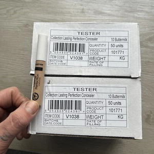 Job Lot 100 X Collection Lasting Perfection Concealer Smudgeproof Buttermilk 10 - Picture 1 of 11