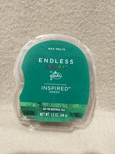 Glade Endless Color Inspired Green Wax Melts 1.5 oz Rare Discontinued - Picture 1 of 3