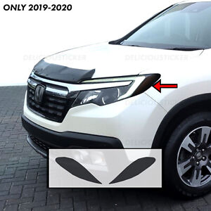 Fits 2019-2020 Honda Ridgeline Headlight Side Marker SMOKE Vinyl Tint Decals ppf