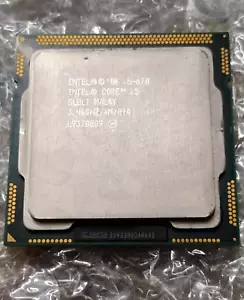 Intel Core i5-670 LGA1156 3.46GHz 2C/4T 4MB 73W CPU Processor - Picture 1 of 1