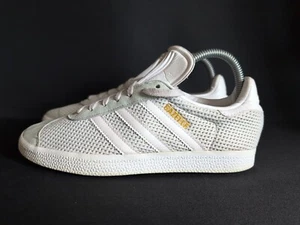 Adidas Gazelle Green White Mesh Low Top Trainers BB5178 Womens Size 5.5 - Picture 1 of 16
