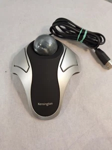 Kensington Orbit Trackball Mouse m01399 sku# k64327, Silver/Black - Picture 1 of 7