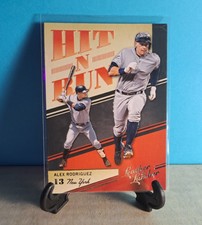 2019 Panini Leather & Lumber Hit-N-Run #8 Alex Rodriguez New York Yankees Insert