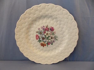 Spode "Provincial Flowers" 13" Chop Plate (Round Platter) Canadian Provincial Fl - Picture 1 of 3