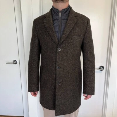 Bugatti Men's Winter Wool Coat size US 42R - Image 1 of 4
