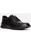 Clarks Men’s Donaway Edge Black Leather Shoes UK Size 9 G EU 43