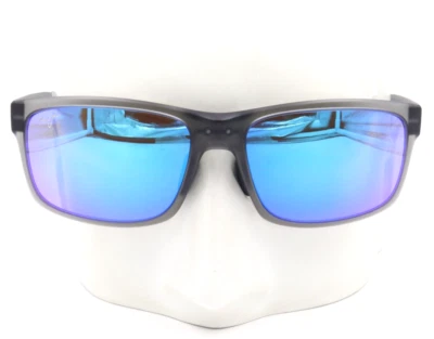 Nuevas gafas de sol Maui Jim azules POKOWAI ARCH gris mate translúcido B439-11M $259 Foto 1 de 4