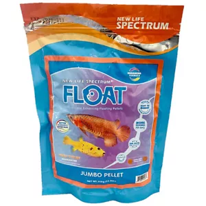 New Life Spectrum FLOAT Jumbo Pellets 350g Natural Color Enhancing Fish Food - Picture 1 of 1