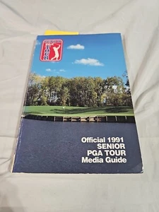 RARE Official SR PGA TOUR BOOK 1991 Media Guide 224 Page Paperback 71 Autographs - Bild 1 von 22