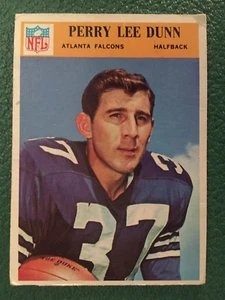Perry Lee Dunn 1966 Philadelphia Card #4 ATLANTA FALCONS  (Very NICE CARD). - Picture 1 of 2