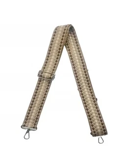 Tracolla stile chitarra clip-on regolabile tracolla larga borsetta tracolla 52" - Foto 1 di 7