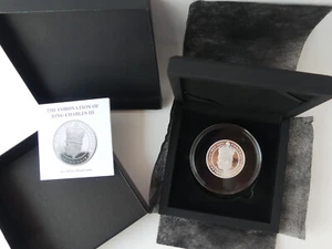 MALTA 2023 3 EURO PP PROOF 2 OZ SILBER MÜNZE - KING CHARLES III. - KRÖNUNG - Picture 1 of 8
