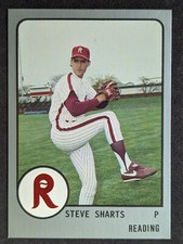 Steve Sharts Reading Phillies Elby's Minor League Card - 1988 ProCards Inc!