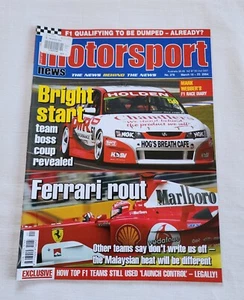 Australasian Motorsport News Magazine Issue #278 10 March 2004 | Bright Start - Picture 1 of 3