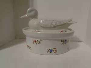 Vintage Cordon Blieu * Mallard Duck Shaped Casserole Dish With Lid - Picture 1 of 9