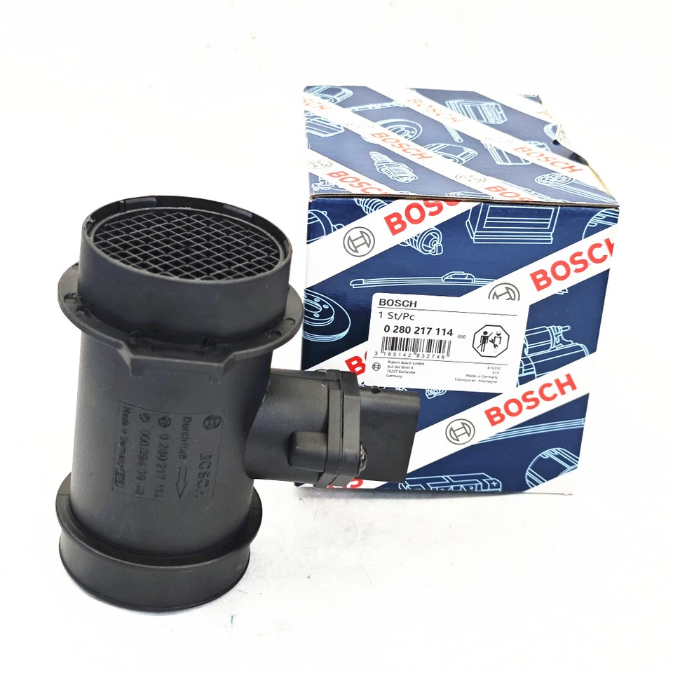 Bosch Mass Air Flow Sensor MAF For 1997-02 Mercedes-Benz C230 SLK230 0280217114 Foto 1 de 4