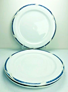 Noritake Arctic Blue Salad Plates SET of 3 Dessert 4089 8 3/8” EXCELLENT! - Picture 1 of 9