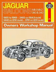 Manuale/manuale riparazione Jaguar Mk I, II, 240, 340 1955 - 1969 - Foto 1 di 1