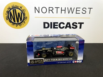 CORGI ESCALA 1:43 CC56404 LOTUS F1 TEAM E 20 2013 SHOW CAR FORMULA 1 COCHE DE CARRERAS Foto 1 de 4