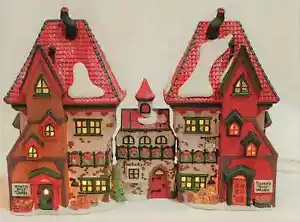Department 56 Heritage Village NORTH POLE DOLLS & SANTA'S BEAR WORKS, #5635-9 - Picture 1 of 11