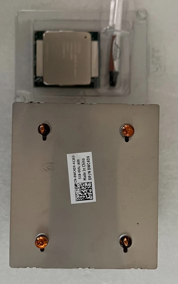 DELL POWEREDGE T430  INTEL XEON 2ND CPU KIT E5-2640V3 8-CORE 2.6GHZ SR205 WC4DX - Image 1 of 1