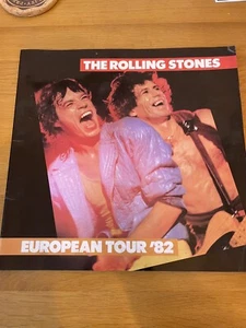 The Rolling Stones Tour Programme And Ticket 1982 - Bild 1 von 3