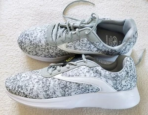 Athletic Works~ Sneakers~ Women's ~ 9.5 ~ Gray/ White~ Fabric Upper ~ Cushioned  - Picture 1 of 5